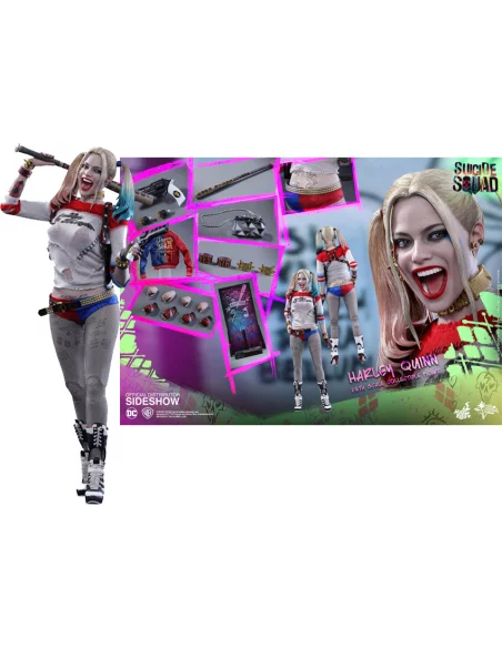 es::Escuadrón Suicida Figura 1/6 Harley Quinn Hot Toys 29 cm