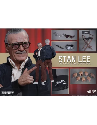 es::Stan Lee Figura Movie Masterpiece 1/6 30 cm Hot Toys