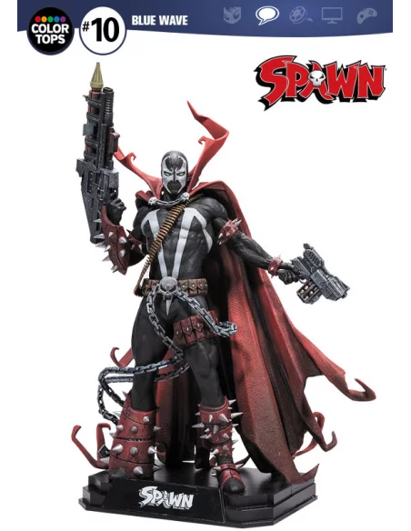 es::Spawn Rebirth Figura Color Tops Spawn 18 cm