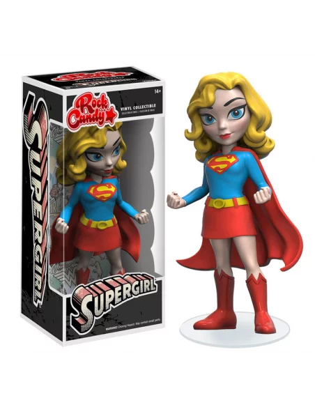 es::DC Comics Rock Candy Vinyl Figura Classic Supergirl 13 cm