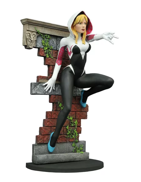 es::Marvel Gallery Estatua Spider-Gwen Unmasked SDCC 2016 Exclusive 23 cm