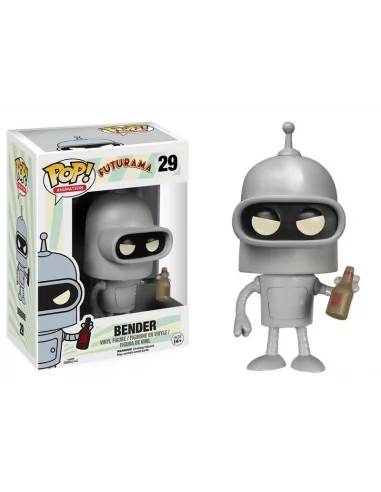 es::Futurama POP! Animation Vinyl Figura Bender 9 cm