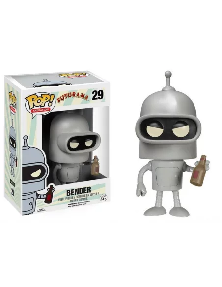 es::Futurama POP! Animation Vinyl Figura Bender 9 cm