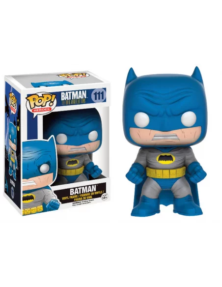 es::Batman The Dark Knight Returns POP! Heroes Figura Batman Blue Costume 9 cm