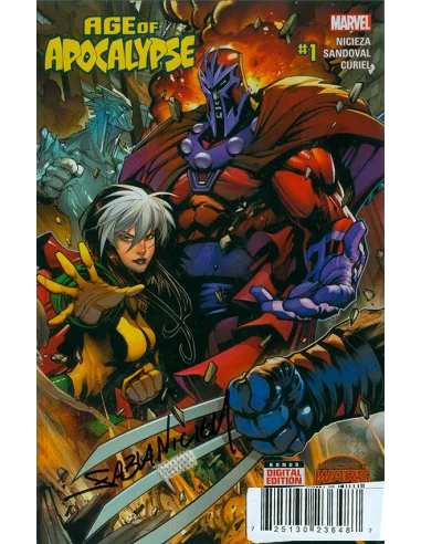 es::Age of Apocalypse 2015 1 DF Signed by Fabian Nicieza