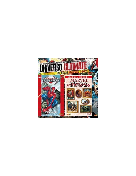 es::Coleccionable Ultimate 01. Spiderman 01 + C.M.H. 42: 1602
