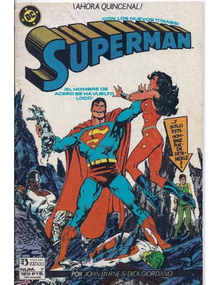 es::Superman Nº7 - Zinco. Cómic.
