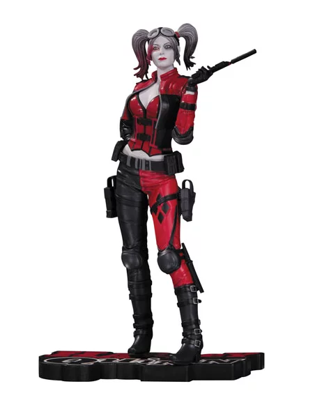 es::DC Comics Red, White & Black Estatua Harley Quinn Injustice 2 20 cm