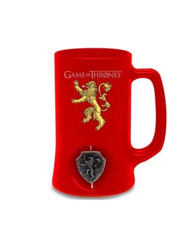 es::Juego de Tronos: Jarra Lannister roja emblema giratorio
