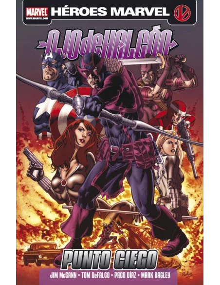 es::Ojo de Halcón. Punto ciego Cómic Héroes Marvel