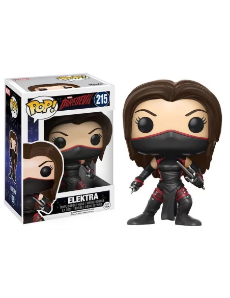 es::Daredevil POP! Marvel Vinyl Cabezón Elektra 9 cm