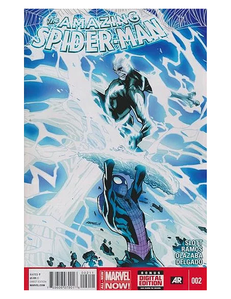 es::The Amazing Spider-man 2 2014 Regular cover - Marvel Comics USA