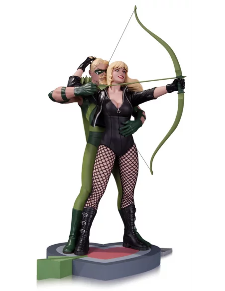 es::DC Comics Estatua Green Arrow & Black Canary 30 cm