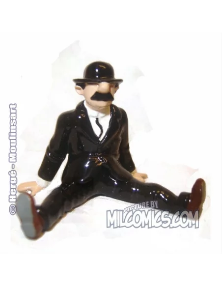 es::DUPOND / HERNÁNDEZ SENTADO - Figura de plomo Tintín