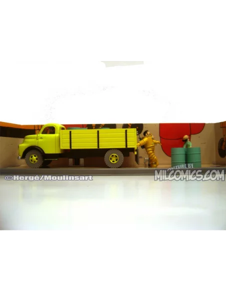 es::04 Transportes Tintin nº 4 - EL CAMIÓN AMARILLO DE LA BASE LUNAR