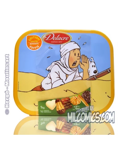 es::Galletas en caja metálica Tintín - EL CANGREJO DE LAS PINZAS DE ORO 2