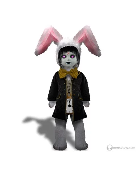 es::WHITE RABBIT - CONEJO BLANCO - Figura Living Dead Dolls in Wonderland
