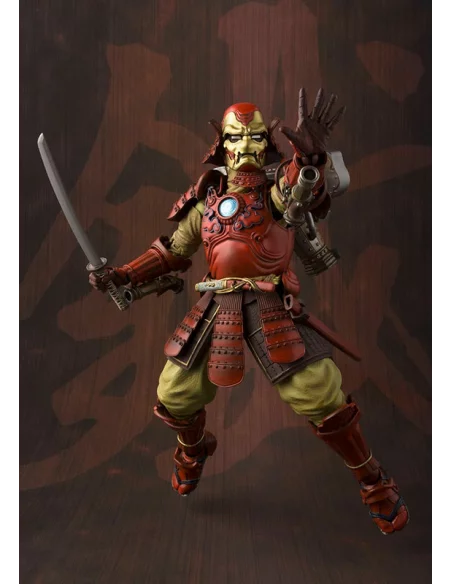es::Marvel Figura Iron Man Samurai MK3 Mei Sho Manga Realization 18 cm