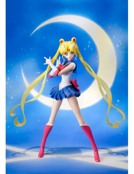 es::Sailor Moon Figura Bunny Sailor Moon Pretty Guardian Cristal Figuarts S.H. 13,5 cm