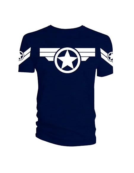 es::Camiseta Marvel: Uniforme Steve Rogers Super Soldier