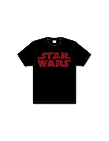 es::CAMISETA STAR WARS LOGO ROJO