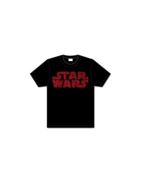 es::CAMISETA STAR WARS LOGO ROJO