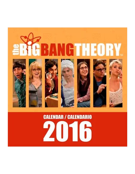 Calendario 2016 The Big Bang Theory 2