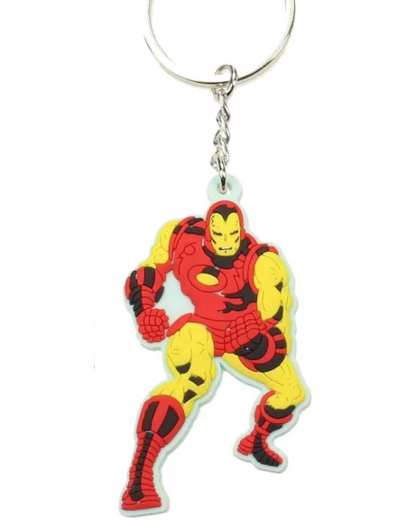 es::Marvel Llavero de goma Iron Man