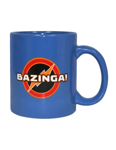 es::The Big Bang Theory Taza Bazinga Azul