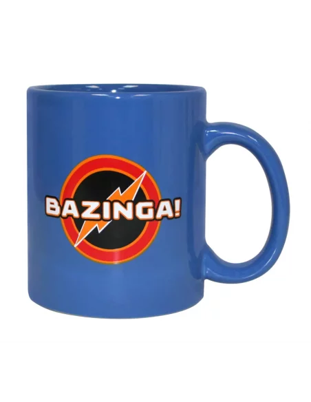 es::The Big Bang Theory Taza Bazinga Azul