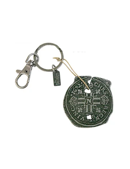 es::Los Goonies Doblón español Llavero de metal con mosquetón