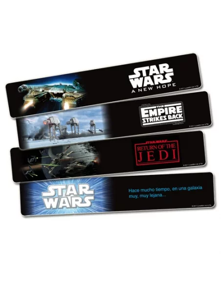 es::Set C Punto De Libro Magnetico Star Wars
