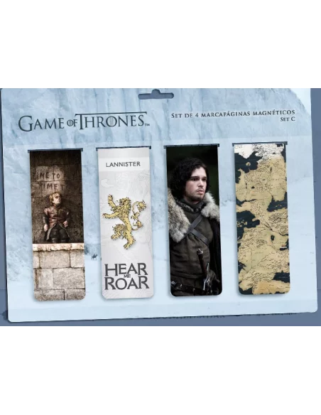 es::Set C Punto De Libro Magnetico Game Of Thrones