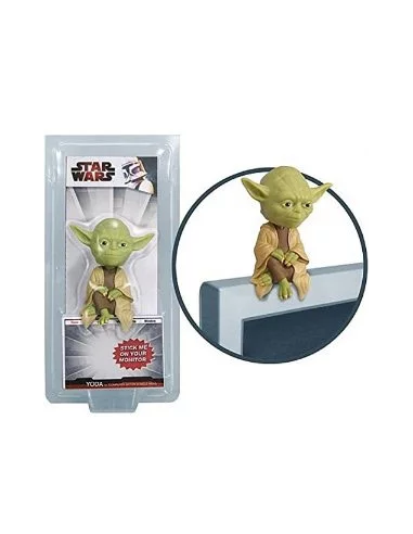Yoda Cabezón 7 cm Computer Sitter Universo DC