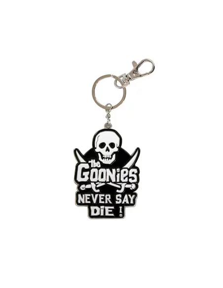 es::Los Goonies Never say die Llavero de metal con mosquetón
