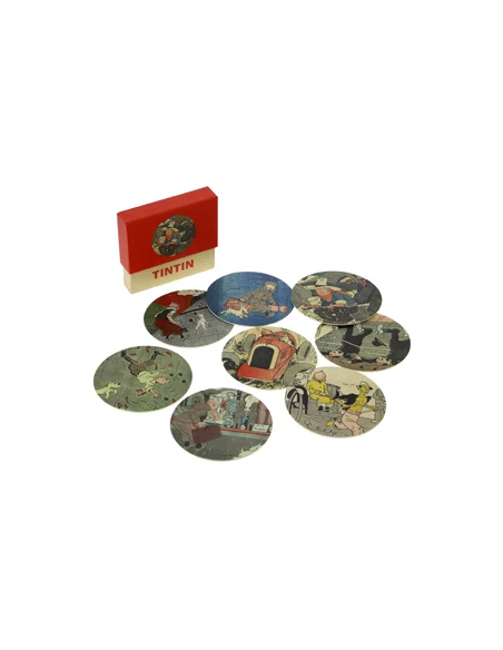es::Posavasos Tintín Petit Vingtième - Set De 8