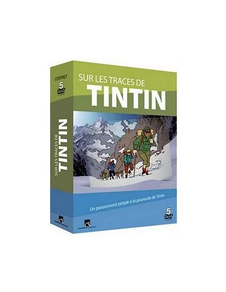 es::SUR LES TRACES DE TINTIN - Caja de DVDs en francés