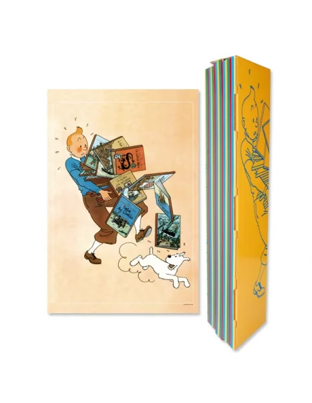 es::Póster Tintín y los álbumes