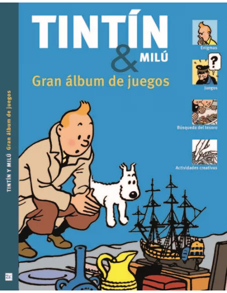 es::Tintín y Milú: Gran álbum de juegos