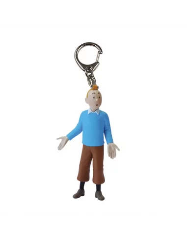 es::Tintin Jersey Azul Pequeño - Llavero Tintín