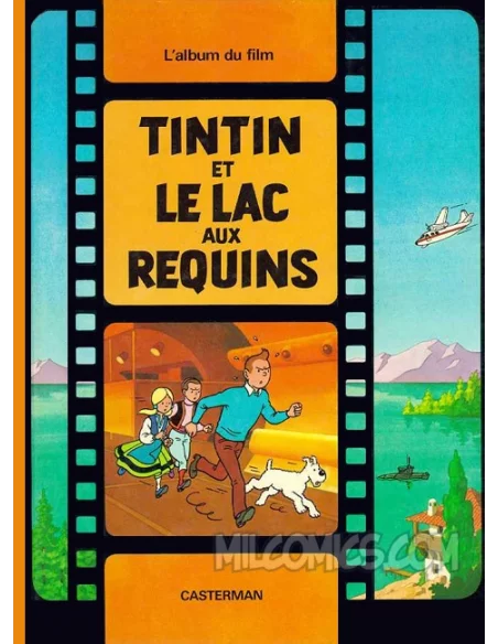 es::TINTIN ET LE LAC AUX REQUINS - Album Tintin en Francés