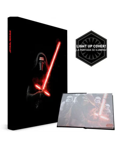 Star Wars: Kylo Sable. Libreta con luz y sonido