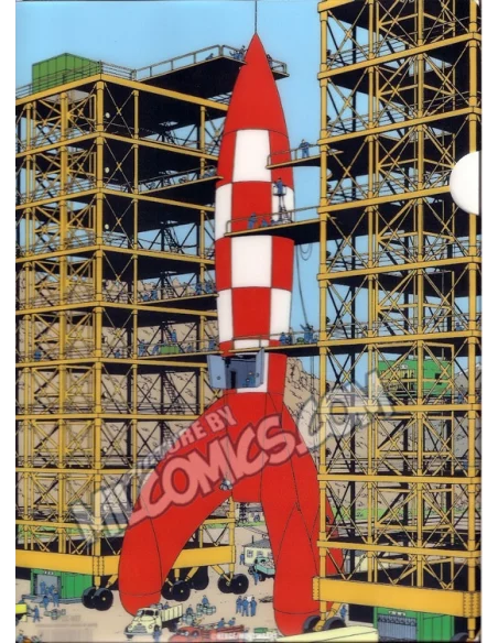 es::Dossier Tintín: Luna Torre De Lanzamiento DeL Cohete