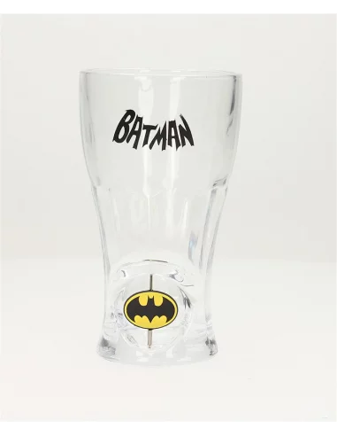 es::Vaso de refresco DC Comics logo giratorio 3D Batman