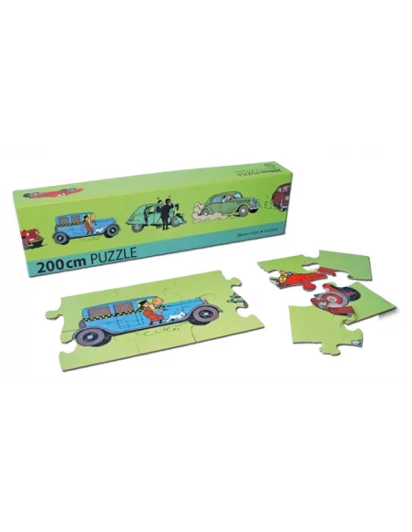 es::Puzzle Tintín 2 Metros: Coches