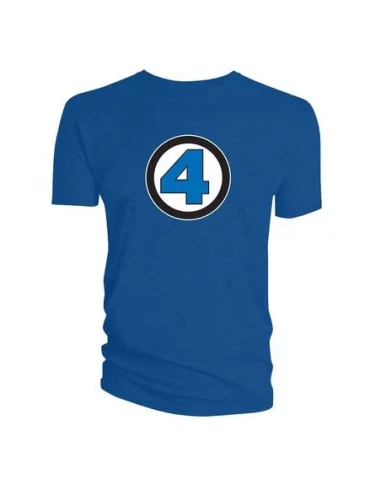 es::Camiseta Marvel: Logo Fantastic Four