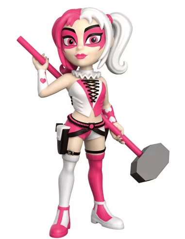 es::DC Comics Rock Candy Vinyl Figura Harley Quinn Pink Costume 13 cm