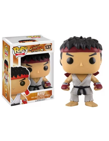 es::Street Fighter POP! Games Vinyl Figura Ryu 9 cm