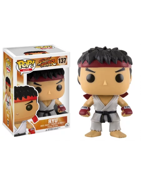 es::Street Fighter POP! Games Vinyl Figura Ryu 9 cm