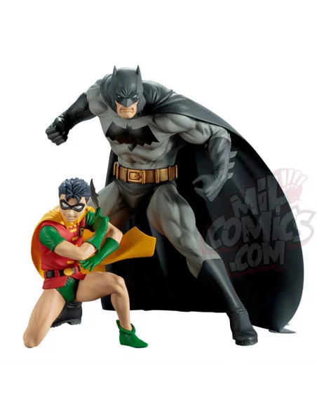 es::DC Comics Pack 2 Estatuas Batman + Robin PVC ARTFX+ 1/10 16 cm